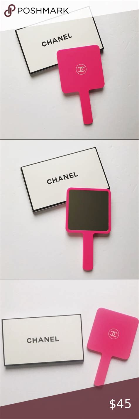 chanel makeup mirror pink|Chanel mirror price.